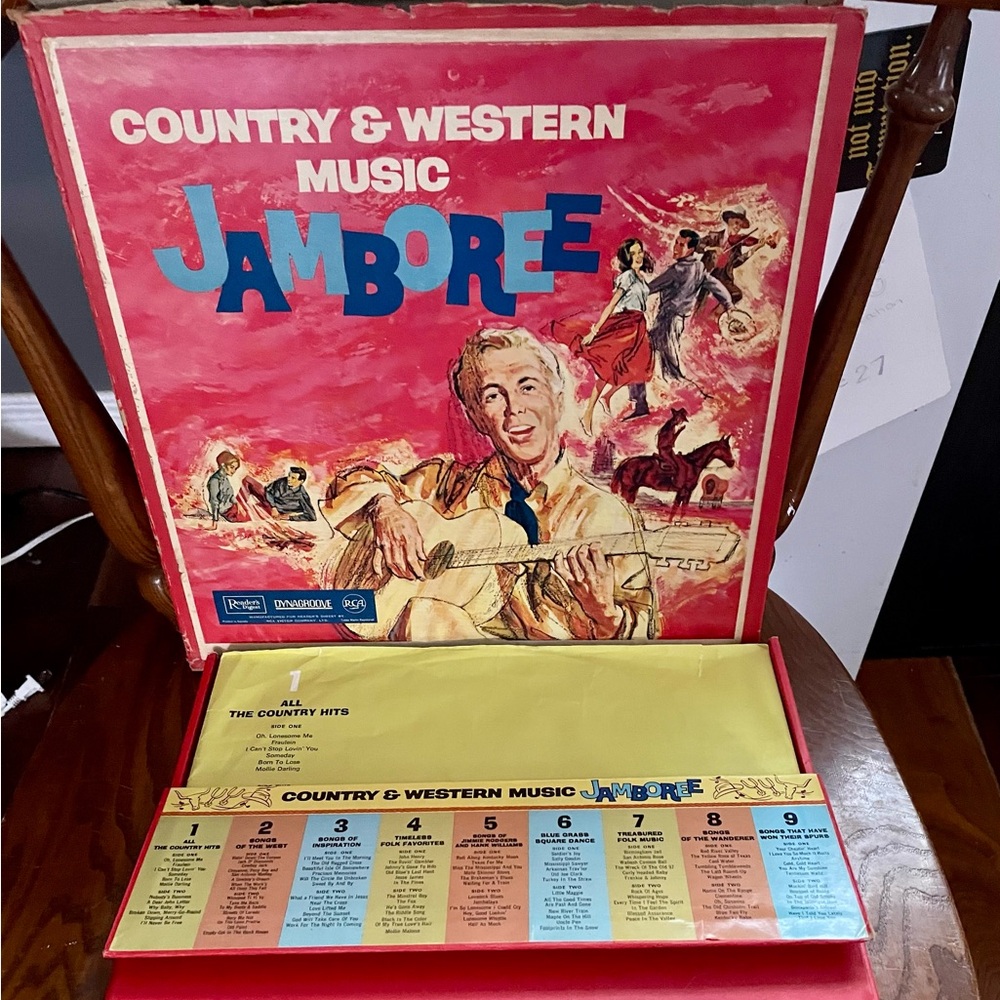 Country & Western Music Jamboree Vinyl Records Collection